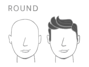 Round face