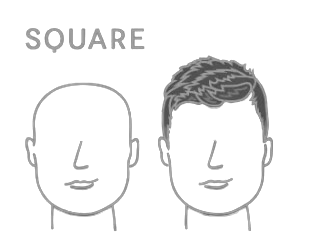 Square face